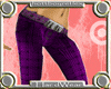 [HW]long  purple  jeans