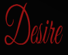 Desire Wall Sign