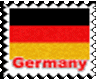 Glitter Germany Stamp