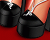 Black heels
