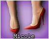 ✔ Helix Heels Red