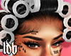 Onyx Silver Rollers Set