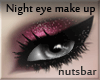 n: Night pink eye make