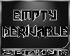 [Zeph] Empty Derivable