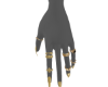 *Gold Nails+ Gold Rings