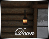 Small Snow Cabin Lantern