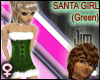 Santa Girl - Green