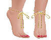 Feet Ankle Gold/Diamod