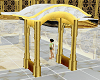 Gold Wedding Arch