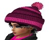 PINK KNIT HAT #3