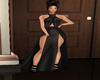 BLACK SHEER GOWN RLL