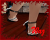 !W Lace Heels 1 White