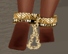 Handcuff Legs gold