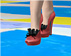 Red/Blk Fancy Heels