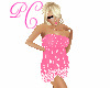 (PC) pink summer dress