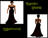 Red/Black Vamp Gown
