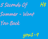 !H8 ~Want you back~