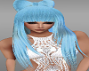 Blue hair fantasy