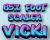 85% foot scaler
