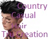 Country Casual Men Hair