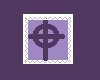 Purple Celtic Cross