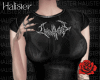 H! Dress Black Gothic