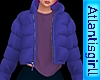 Blue Puffer Jacket