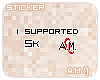 A.M.| 5k Support