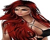SEXY BLACK  RED HAIR