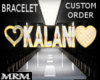 KALANI 2 HEARTS BRACELET