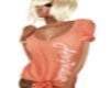 [Peach] Aeropostale Tee