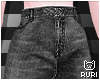 ▶ Black Baggy Jeans