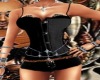 black corset&hot shorts