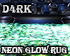 D4rk Neon Glow Rug