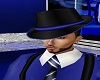 Omar Blue Fedora (Hat)