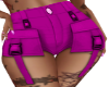 cargo shorts pink /strap