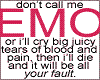 emo tears of blood