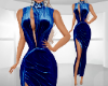 Blue Cocktail Gown