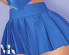 VK. Blue Heart Skirt