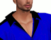 Blue Bowling Shirt