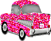 pink pretty car