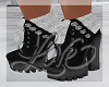 JA" Black Winter Boots