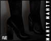 ɳ Black Suede Boots
