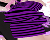 Purp striped Arm Warmers
