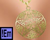 !Em Gold PentagramCeltic