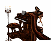 Piano with poses