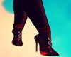RED DOMINATRIX BOOTS