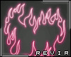 R║ Pink Heart Neon