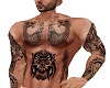 WS* body tattoo male