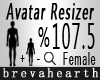 Avatar Scaler 107.5% F